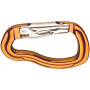 Mosquetón Grivel K12L Tau WireLock naranja