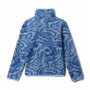 Sudadera para niños Columbia Helvetia™ II Printed Half Snap Fleece Mountain Blue T