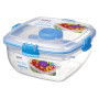 Caja de ensalada Sistema Salad To Go 1,1L azul claro