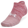Juego de calcetines Under Armour Essential No Show 3pk rosa Pink Elixir / White / White