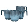 Juego de tazas Gimex Mug dark blue 4 pcs
