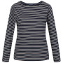 Camiseta de mujer Regatta Fernanda azul oscuro Navy/Ltvanil