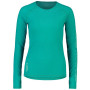 Camiseta funcional de mujer Mons Royale Bella Tech Ls W azul Marina