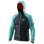 Chaqueta de invierno para hombre Dynafit Radical Prl M Hood Jkt (2023) negro/turquesa storm blue/3010