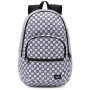 Mochila de mujer Vans RANGED 2 PRINTS BACKPACK-B gris BLACK CHECKER
