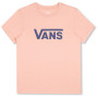 Camiseta de mujer Vans Wm Drop V Ss Crew-B rosa Peach Beige