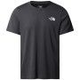 Camiseta funcional de hombre The North Face Lightbright S/S Tee gris Asphalt Grey/Tnf Black