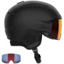 Talla de casco: 53-56 cm / Color: negro