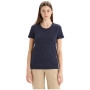 Camiseta de mujer Icebreaker Central Classic SS Tee