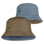 Sombrero Buff Travel Bucket Hat azul/verde BlueOlive
