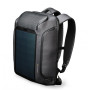 Mochila solar Crossio SolarBag Lumee negro Black