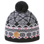Gorro de lana merino Kama A146 negro Black