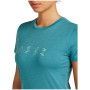 Camiseta de mujer Icebreaker Women Merino 150 Tech Lite SS Tee Snow Day