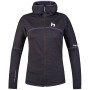 Sudadera de mujer Hannah Meda Hoody gris/violeta anthracite mel