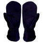 Guantes softshell para niños WAMU Dark Purple