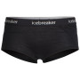 Bragas Icebreaker W's Sprite Hot Pants negro Black/Black