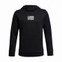 Sudadera para niños Under Armour Armour Flc Retro Grphc HD negro Black