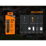 Juego de linterna led Fenix Set led svítilna Fenix LD30 + USB AKU 3400 mAh