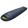 Saco de dormir Hannah Bivak 240 2023 azul oscuro midnight navy/lime green