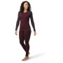 Camiseta funcional de mujer Smartwool W Classic Thermal Merino BL Pattern CB