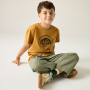 Camiseta para niños Regatta Bosley Wood Brown