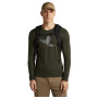 Camiseta funcional de hombre Icebreaker Men Merino 200 Oasis LS Crewe SkiingYeti