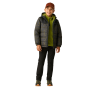 Chaqueta de invierno para niños Regatta Lofthouse Black/Distress Camo