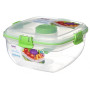 Caja de ensalada Sistema Salad To Go 1,1L verde claro