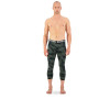 Calzoncillos de tres cuartos para hombre Mons Royale Cascade Merino Flex 200 3/4 Legging Rosin Motion