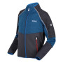 Sudadera para niños Regatta Oberon V gris/azul ImpBl/IndGry