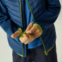 Chaqueta para niños Regatta Junior Andreson Hybrid Aviator Blue
