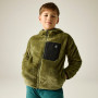 Sudadera para niños Dare 2b Powder Fleece MartOliv/Blk