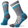 Calcetines de mujer Smartwool W Performance Hike Lght Cshn Tb Strp Crw gris/azul charcoal-light gray