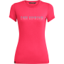 Camiseta de mujer Salewa PURE M. DRI-REL W S/S TEE rosa RougeRedMelange