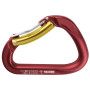 Mosquetón Grivel K7G Lambda Twin Gate rojo