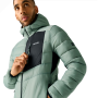 Chaqueta híbrida para hombre Regatta Hooded Leedre Hybrid