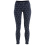 Mallas de mujer Icebreaker W Mer 260 Vertex Leggings First Snow azul oscuro Midnight Navy/Snow/J