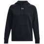 Sudadera de mujer Under Armour Rival Fleece Hoodie negro Black / / White