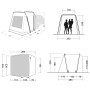 Carpa de autocaravana/furgoneta Outwell Desert Van