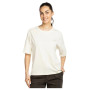 Camiseta de mujer Chillaz Winnipeg Game Of Peaks beige Creme
