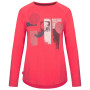 Camiseta de mujer Loap Abenka rosa Raspberry/Red