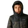 Chaqueta de invierno para niños Regatta Lofthouse Black/Distress Camo