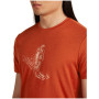 Camiseta de hombre Icebreaker Merino 150 Tech Lite Skiing Yeti