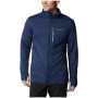 Sudadera de hombre Columbia Park View™ Fleece Full Zip 2023 azul oscuro Collegiate Navy Heather