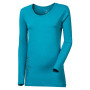 Camiseta de mujer Progress OS Sonja "Edelweiss" 24TP azul Petrol