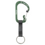 Mosquetón auxiliar Nite Ize SlideLock Key Ring Aluminum oliva Olivová