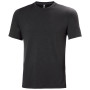 Camiseta funcional de hombre Helly Hansen Lifa Merino Lightweight Tee gris Ebony