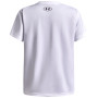 Camiseta funcional para niños Under Armour Tech Armour Graphic SS White