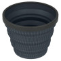 Taza de viaje Sea to Summit X-Mug Cool Grip negro Charcoal
