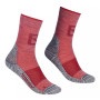Calcetines de mujer Ortovox Alpinist Pro Compr Mid Socks W rojo blush
